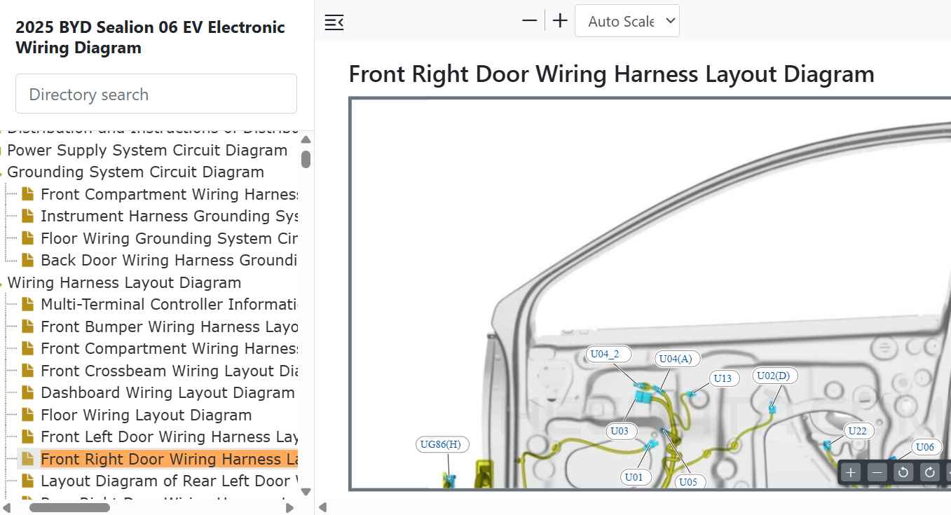 BYD Sealion 06 EV Front Right Door Harness Layout.jpg